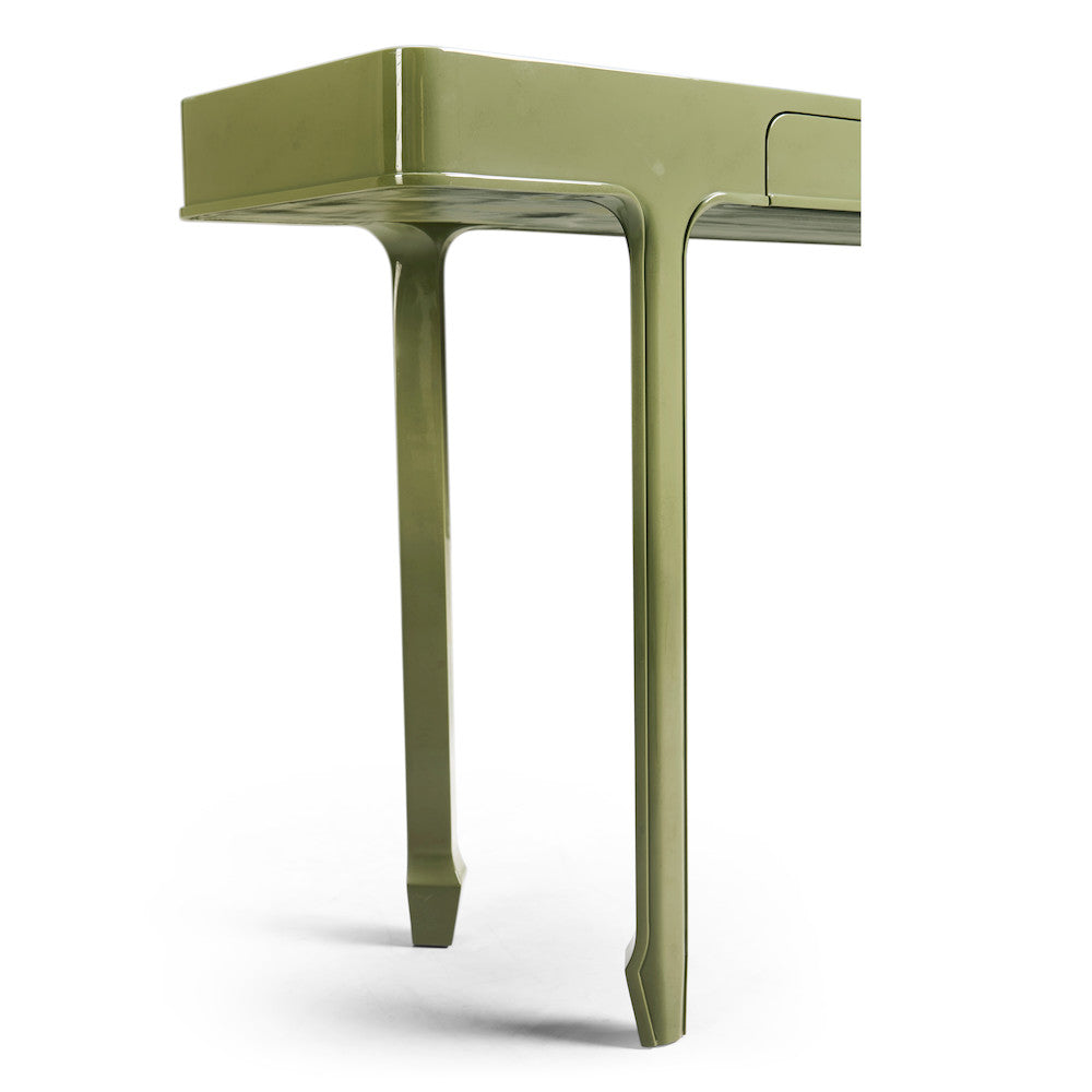 Jonathan Charles Fine Furniture - Polly Avo Rectangular Console Table - 500560-LDG view 12