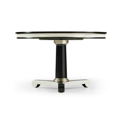 Jonathan Charles Fine Furniture - Reimagined Dipole 48in Biedermeier Breakfast Table - 494776-48D-WDL veiw 2