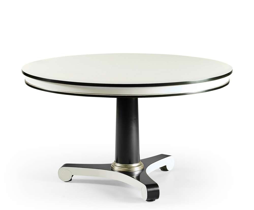 Jonathan Charles Fine Furniture - Reimagined Dipole Biedermeier 60in Dining Table - 494776-60D-WDL veiw 1