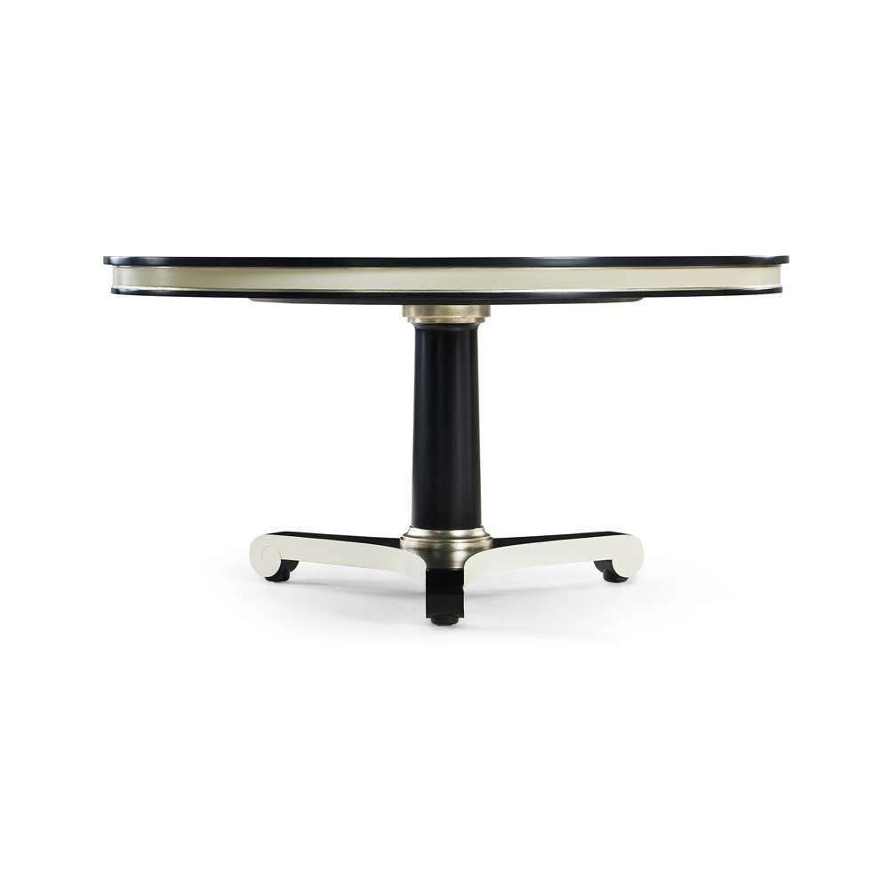 Jonathan Charles Fine Furniture - Reimagined Dipole Biedermeier 60in Dining Table - 494776-60D-WDL veiw 2