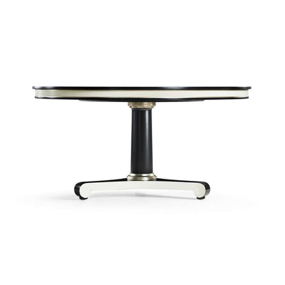 Jonathan Charles Fine Furniture - Reimagined Dipole Biedermeier 60in Dining Table - 494776-60D-WDL veiw 3