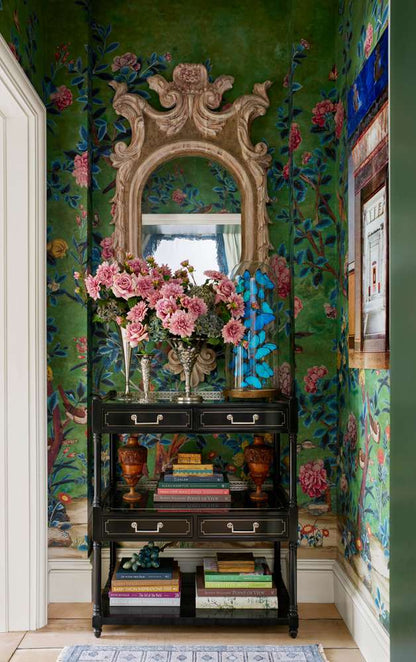 Jonathan Charles Fine Furniture - Reimagined Flux Lacquer Etagere - 492442-BLA veiw 6