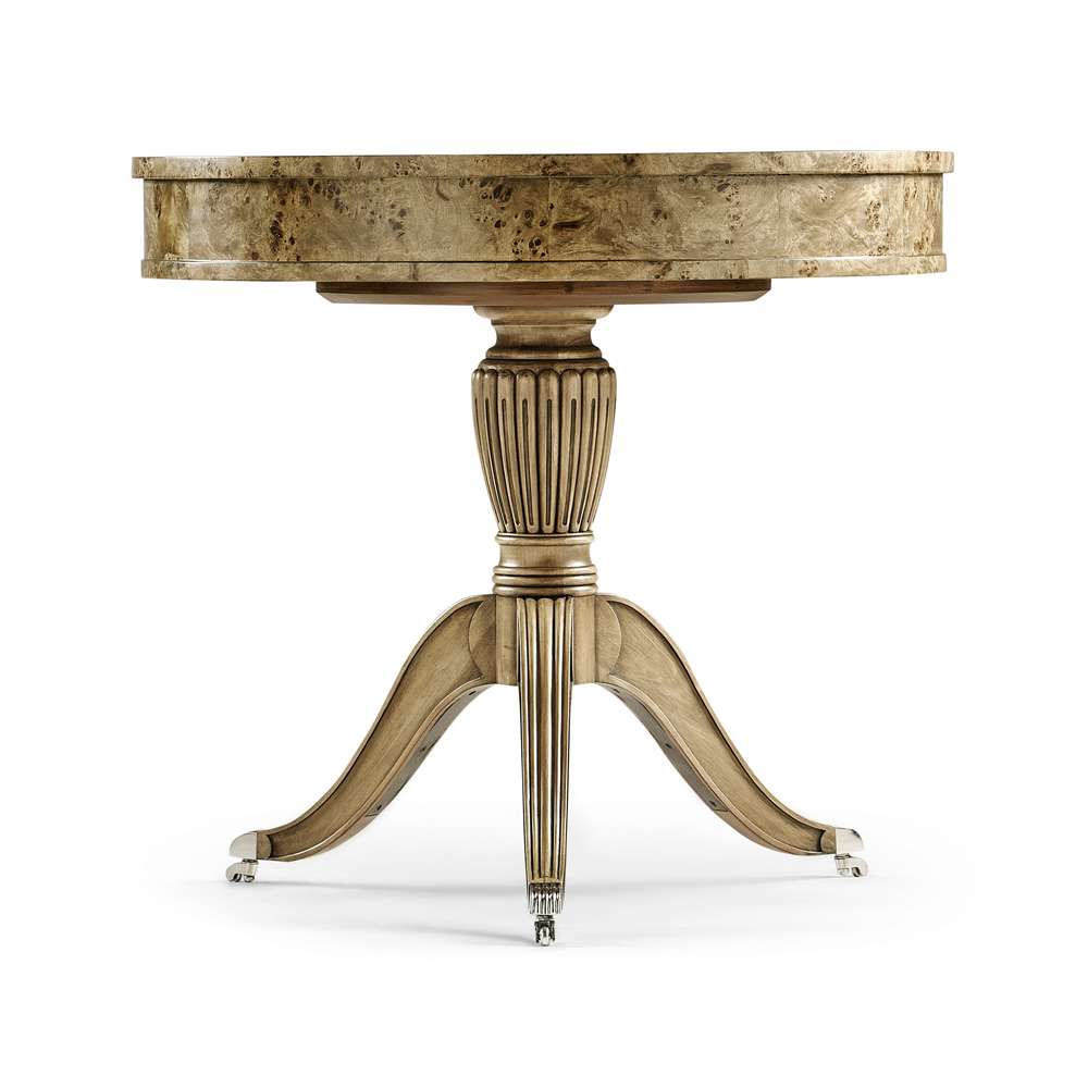 Jonathan Charles Fine Furniture - Reimagined Fulgurite Drum Table - 492611-BGA veiw 2