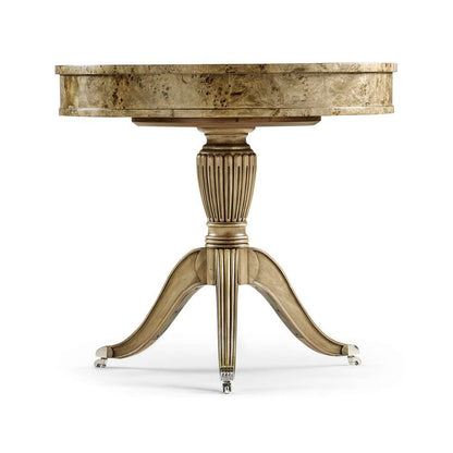 Jonathan Charles Fine Furniture - Reimagined Fulgurite Drum Table - 492611-BGA veiw 2