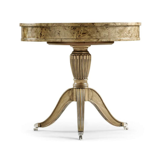 Jonathan Charles Fine Furniture - Reimagined Fulgurite Drum Table - 492611-BGA veiw 2