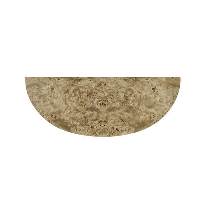Jonathan Charles Fine Furniture - Reimagined Fulgurite Mappa Burl Demilune - 496007-BGA veiw 4
