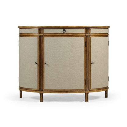 Jonathan Charles Fine Furniture - Reimagined Inductance Demilune - 493076-FWA-GFA veiw 3