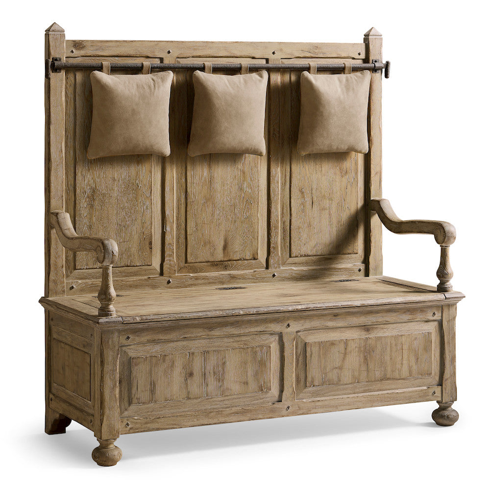 Jonathan Charles Fine Furniture - Sagehill Hall Bench - 491253-TGO-L045 view 1