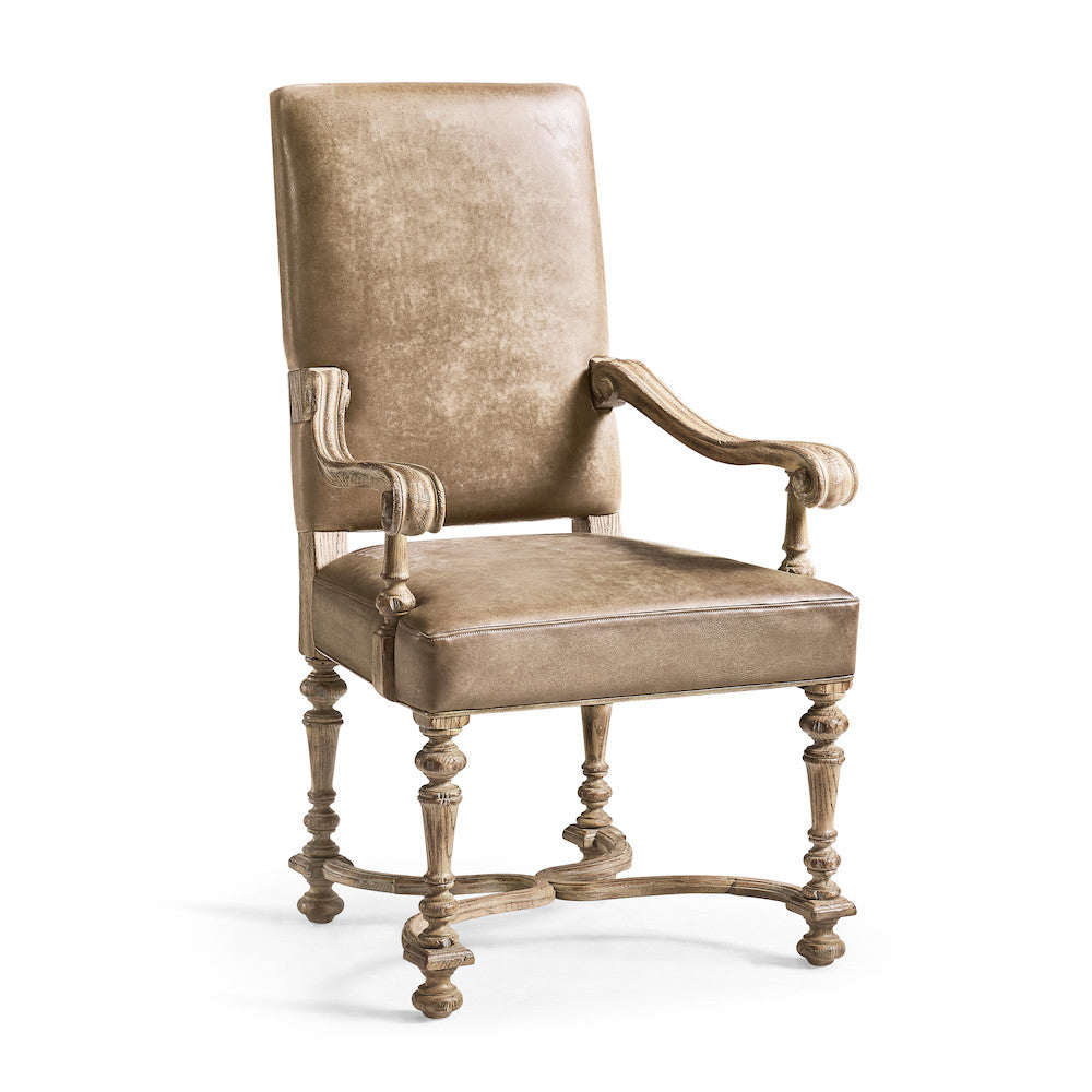 Jonathan Charles Fine Furniture - Sagehill Leather Arm Chair - 491234-TGO-AC-L045 view 1