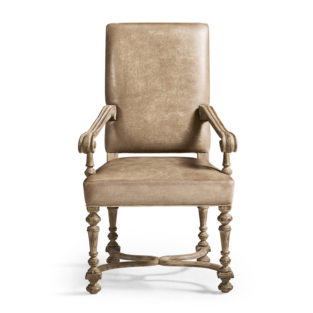 Jonathan Charles Fine Furniture - Sagehill Leather Arm Chair - 491234-TGO-AC-L045 view 2