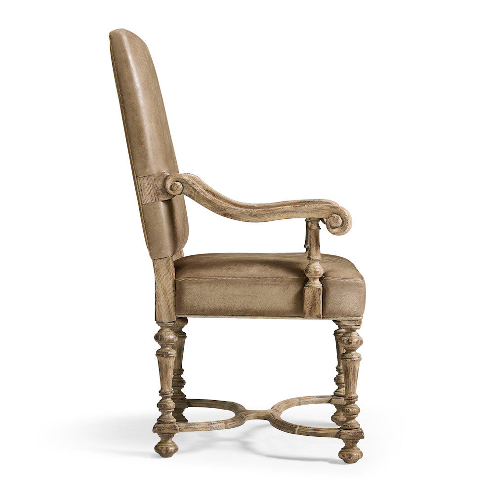 Jonathan Charles Fine Furniture - Sagehill Leather Arm Chair - 491234-TGO-AC-L045 view 3