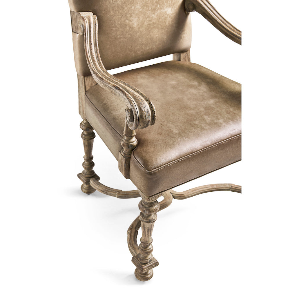 Jonathan Charles Fine Furniture - Sagehill Leather Arm Chair - 491234-TGO-AC-L045 view 5