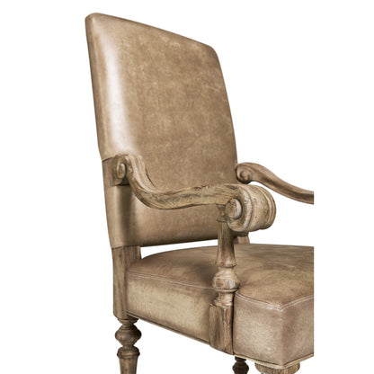 Jonathan Charles Fine Furniture - Sagehill Leather Arm Chair - 491234-TGO-AC-L045 view 6