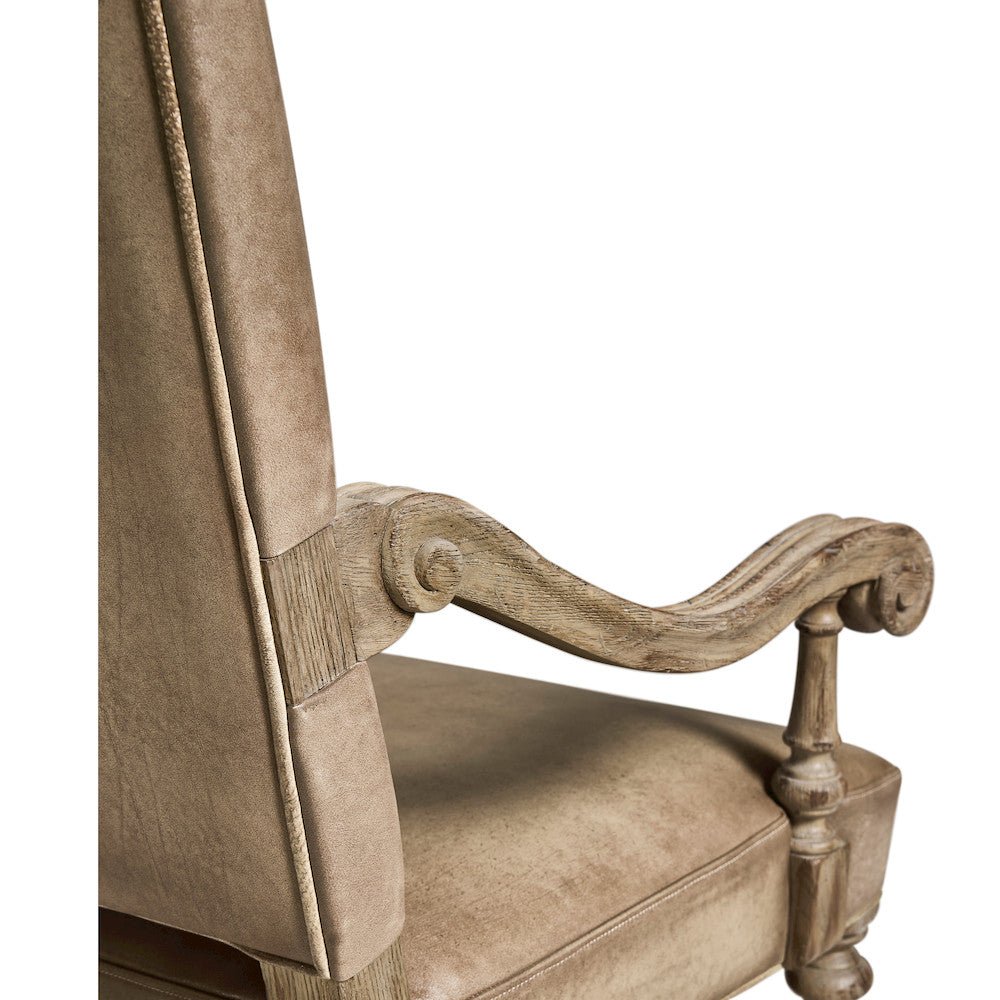 Jonathan Charles Fine Furniture - Sagehill Leather Arm Chair - 491234-TGO-AC-L045 view 7