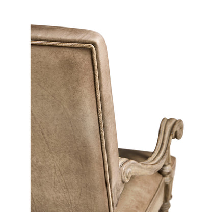 Jonathan Charles Fine Furniture - Sagehill Leather Arm Chair - 491234-TGO-AC-L045 view 8