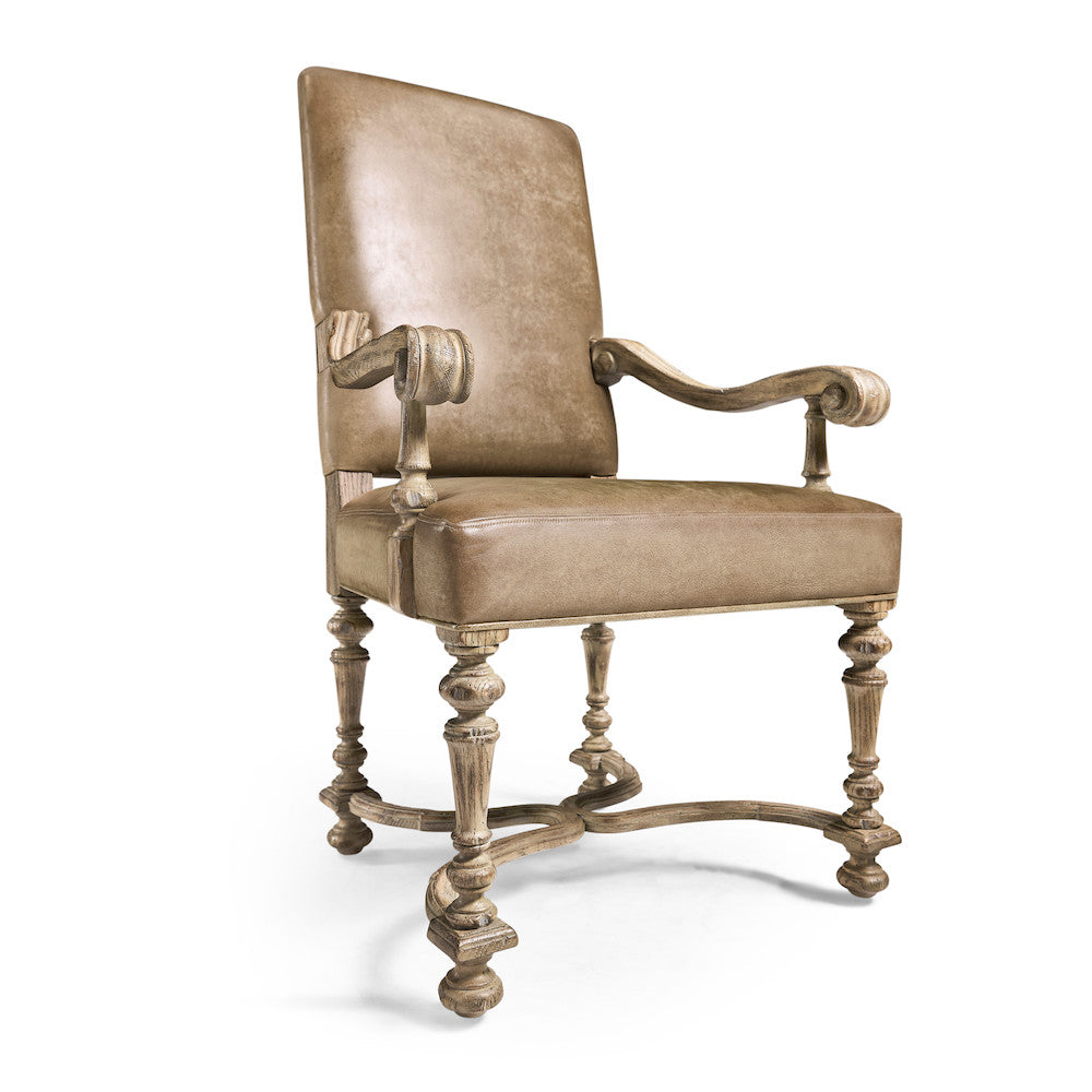 Jonathan Charles Fine Furniture - Sagehill Leather Arm Chair - 491234-TGO-AC-L045 view 9