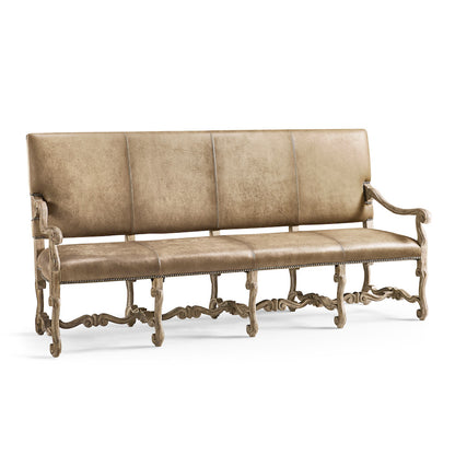 Jonathan Charles Fine Furniture - Sagehill Leather Banquette Bench - 491235-TGO-L045 view 1