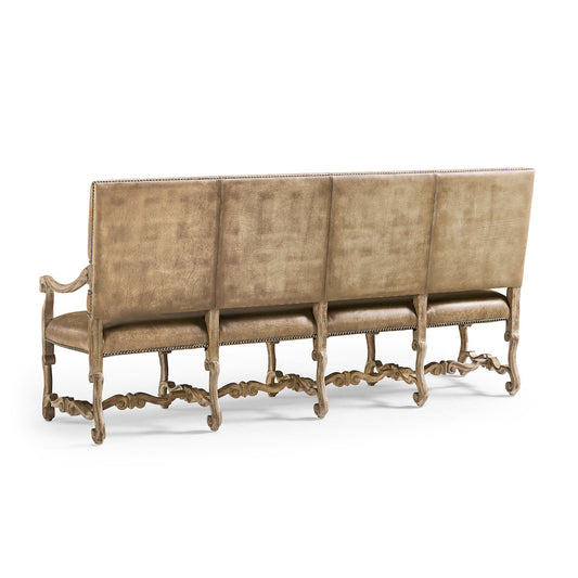 Jonathan Charles Fine Furniture - Sagehill Leather Banquette Bench - 491235-TGO-L045 view 2