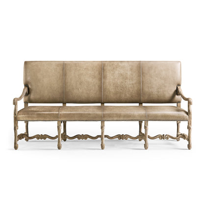 Jonathan Charles Fine Furniture - Sagehill Leather Banquette Bench - 491235-TGO-L045 view 3
