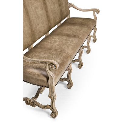 Jonathan Charles Fine Furniture - Sagehill Leather Banquette Bench - 491235-TGO-L045 view 9