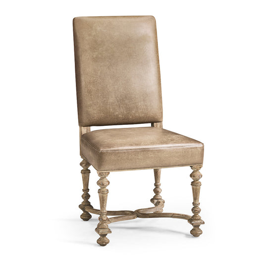Jonathan Charles Fine Furniture - Sagehill Leather Side Chair - 491234-TGO-SC-L045 view 1