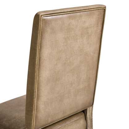 Jonathan Charles Fine Furniture - Sagehill Leather Side Chair - 491234-TGO-SC-L045 view 4