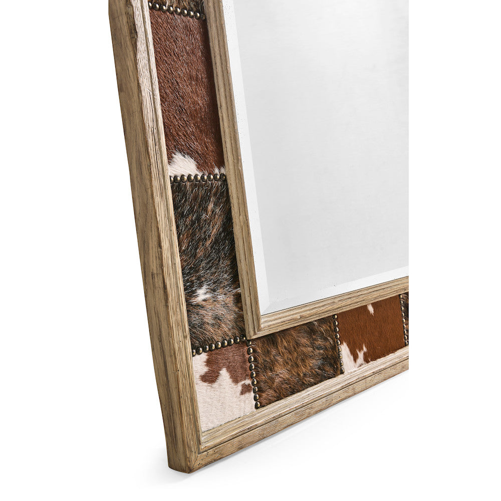 Jonathan Charles Fine Furniture - Sagehill Rectangular Hide Mirror - 491255-TGO view 5