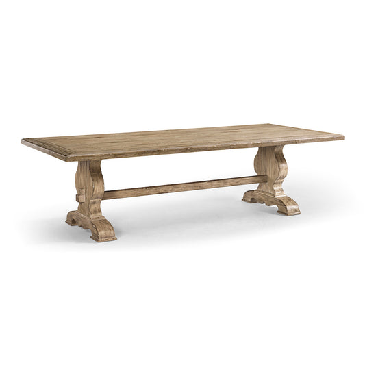 Jonathan Charles Fine Furniture - Sagehill Rectangular Trestle Table 124" - 491237-TGO-124L view 1