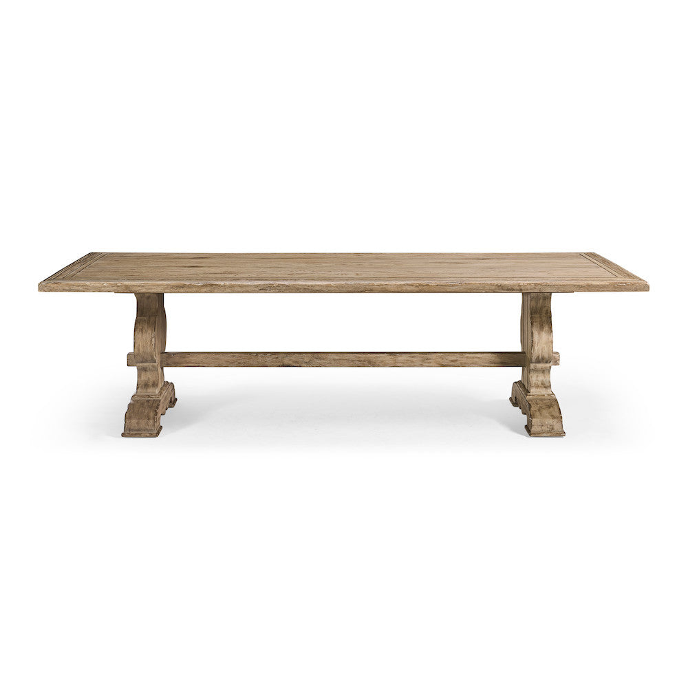 Jonathan Charles Fine Furniture - Sagehill Rectangular Trestle Table 124" - 491237-TGO-124L view 2