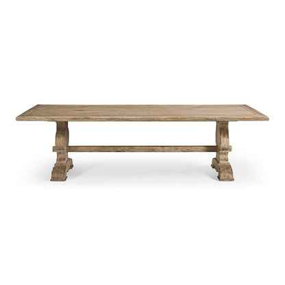 Jonathan Charles Fine Furniture - Sagehill Rectangular Trestle Table 124" - 491237-TGO-124L view 2