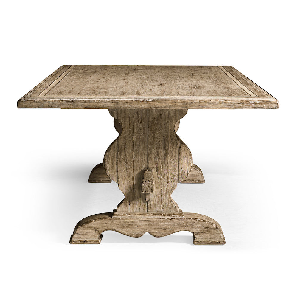 Jonathan Charles Fine Furniture - Sagehill Rectangular Trestle Table 124" - 491237-TGO-124L view 3