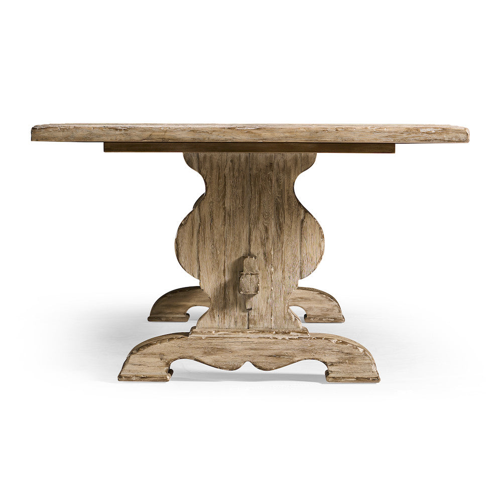 Jonathan Charles Fine Furniture - Sagehill Rectangular Trestle Table 124" - 491237-TGO-124L view 4