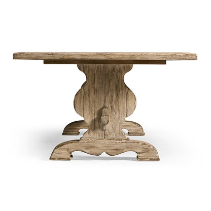 Jonathan Charles Fine Furniture - Sagehill Rectangular Trestle Table 124" - 491237-TGO-124L view 4