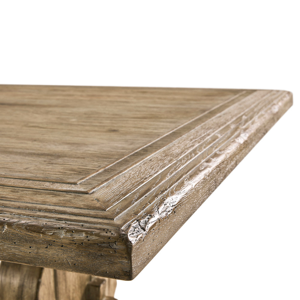Jonathan Charles Fine Furniture - Sagehill Rectangular Trestle Table 124" - 491237-TGO-124L view 7