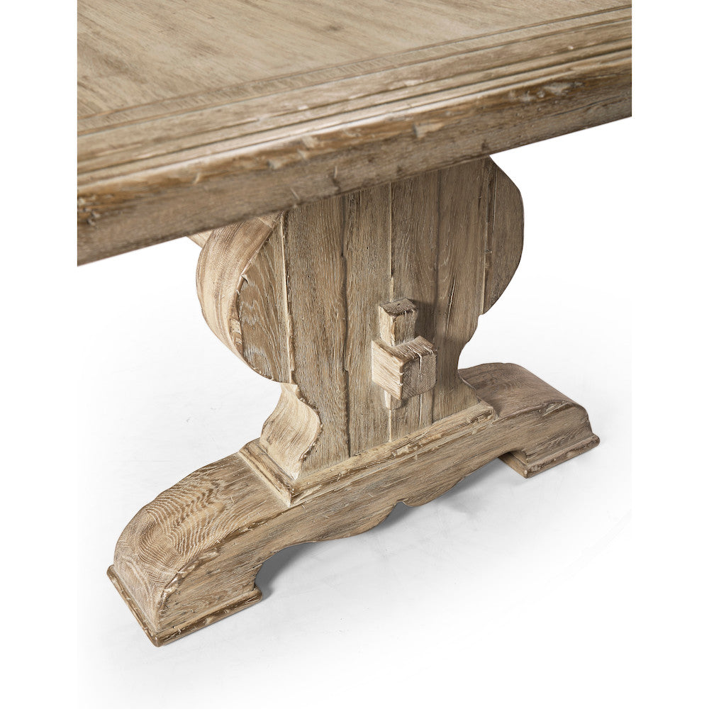 Jonathan Charles Fine Furniture - Sagehill Rectangular Trestle Table 124" - 491237-TGO-124L view 10
