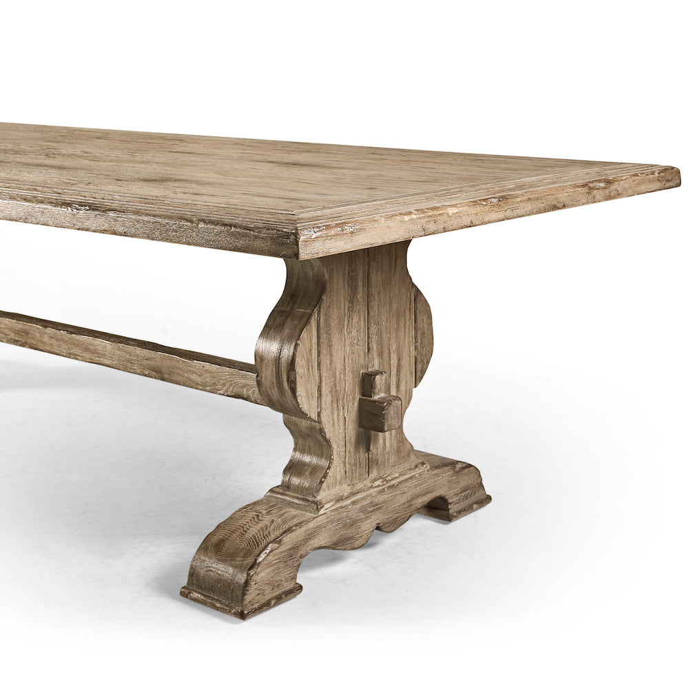 Jonathan Charles Fine Furniture - Sagehill Rectangular Trestle Table 124" - 491237-TGO-124L view 12