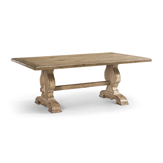 Jonathan Charles Fine Furniture - Sagehill Rectangular Trestle Table 96" - 491237-TGO-96L view 1