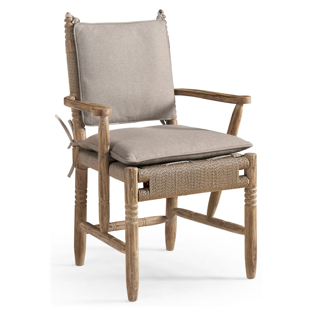 Jonathan Charles Fine Furniture - Sagehill Rush Seat Arm Chair - 491233-TGO-AC-F062 view 1