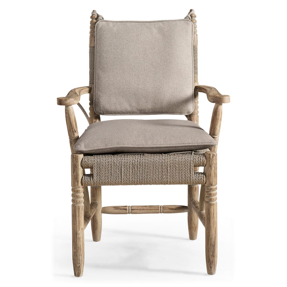 Jonathan Charles Fine Furniture - Sagehill Rush Seat Arm Chair - 491233-TGO-AC-F062 view 2