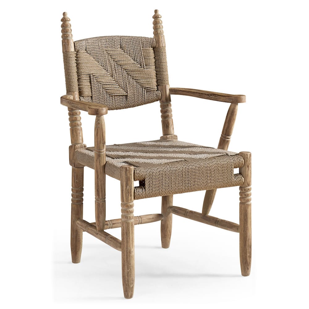 Jonathan Charles Fine Furniture - Sagehill Rush Seat Arm Chair - 491233-TGO-AC-F062 view 4