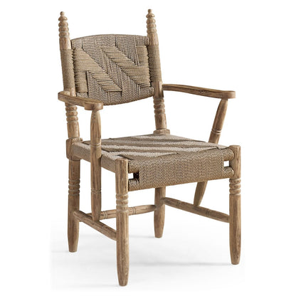 Jonathan Charles Fine Furniture - Sagehill Rush Seat Arm Chair - 491233-TGO-AC-F062 view 4
