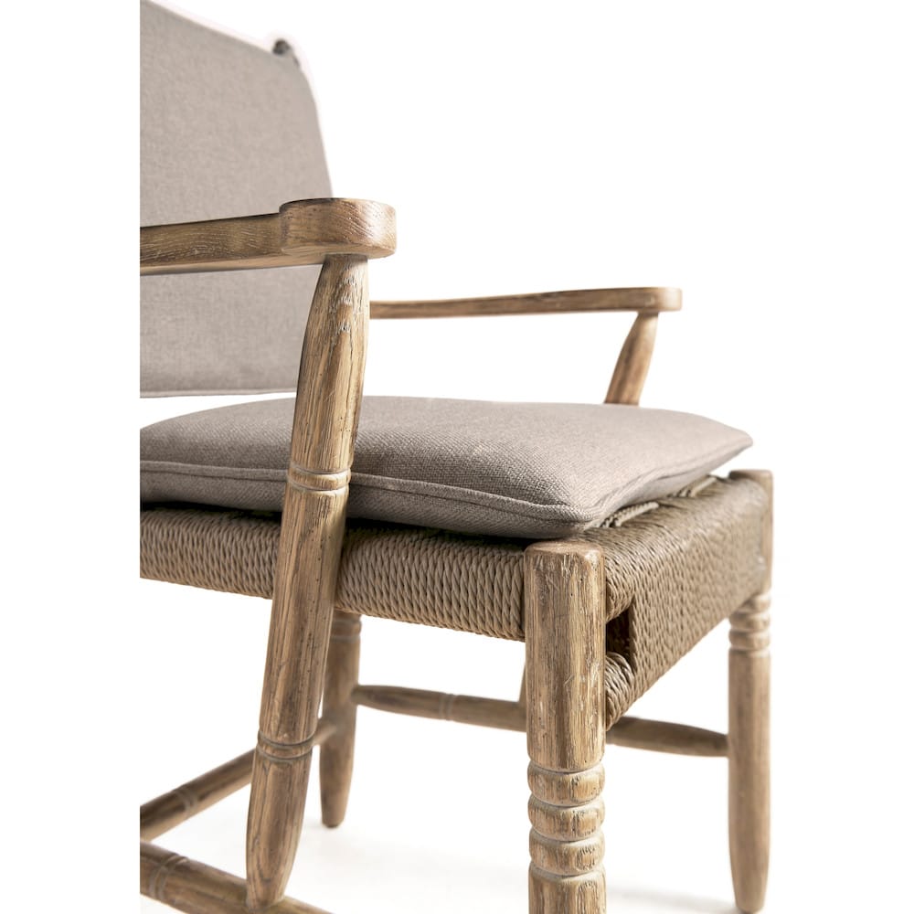Jonathan Charles Fine Furniture - Sagehill Rush Seat Arm Chair - 491233-TGO-AC-F062 view 7