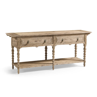 Jonathan Charles Fine Furniture - Sagehill Spindle-Leg Console - 491312-TGO view 1