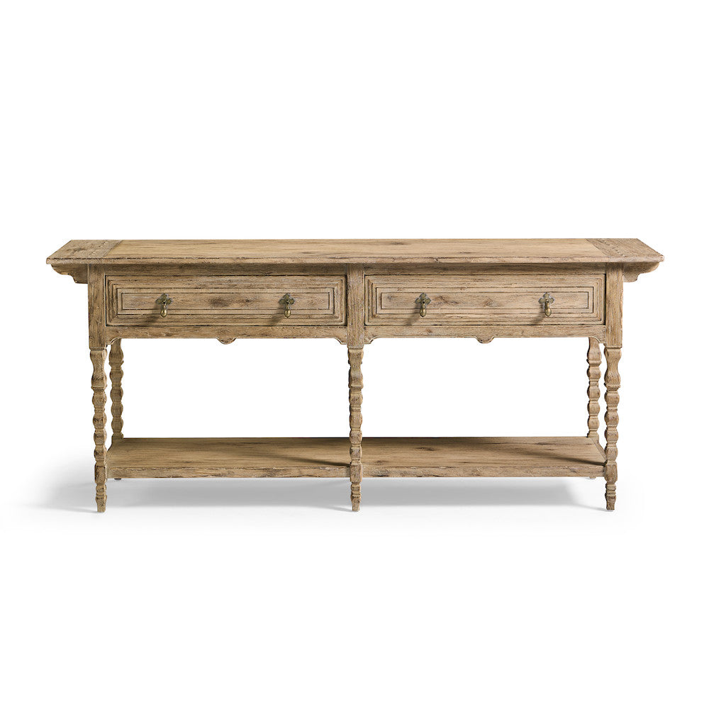 Jonathan Charles Fine Furniture - Sagehill Spindle-Leg Console - 491312-TGO view 2