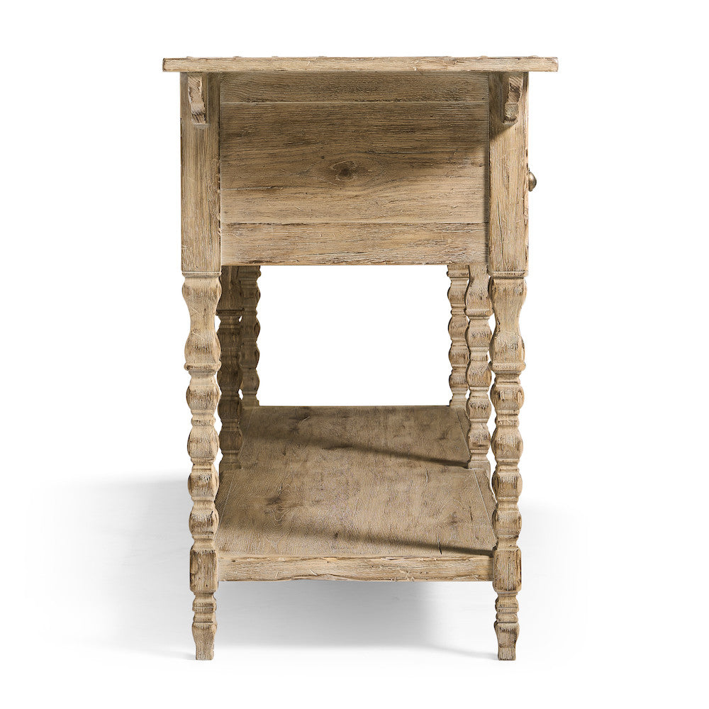 Jonathan Charles Fine Furniture - Sagehill Spindle-Leg Console - 491312-TGO view 3