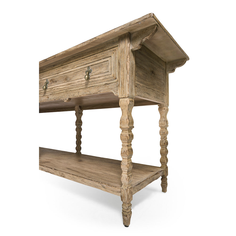 Jonathan Charles Fine Furniture - Sagehill Spindle-Leg Console - 491312-TGO view 6