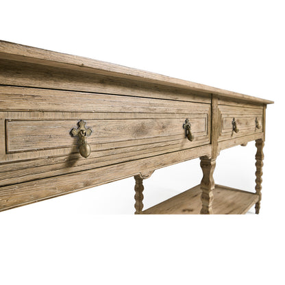 Jonathan Charles Fine Furniture - Sagehill Spindle-Leg Console - 491312-TGO view 10