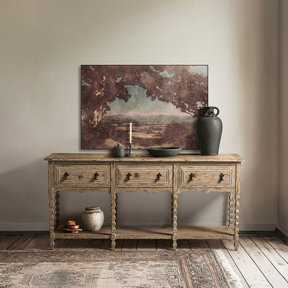 Jonathan Charles Fine Furniture - Sagehill Spindle-Leg Console - 491312-TGO view 11