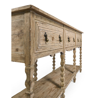 Jonathan Charles Fine Furniture - Sagehill Spindle-Leg Sideboard - 491236-TGO view 4