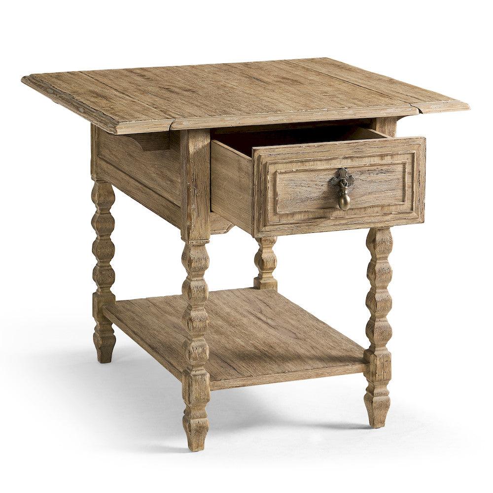 Jonathan Charles Fine Furniture - Sagehill Winged Side Table - 491311-TGO view 2